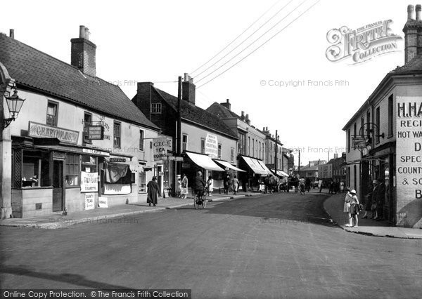 Photo of Saxmundham, High Street 1929