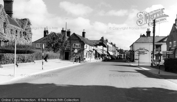 Photo of Saxmundham, High Street c.1960