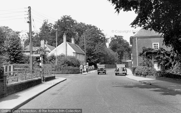 Photo of Saxmundham, North End c.1955