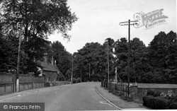 North Entrance To The Town c.1950, Saxmundham