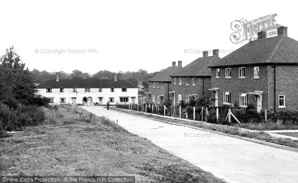 Photo of Saxmundham, Saxon Road c.1955