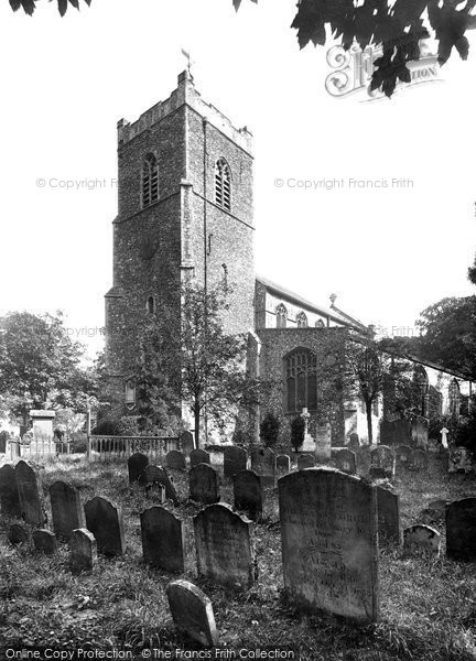 Photo of Saxmundham, St John The Baptist's Church 1929