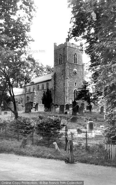 Photo of Saxmundham, St John The Baptist's Church c.1950