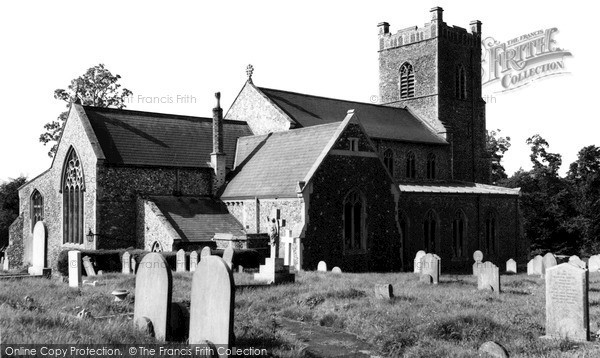 Photo of Saxmundham, St John The Baptist's Church c.1960