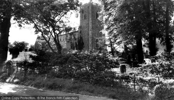 Photo of Saxmundham, St John the Baptist's Church c1960