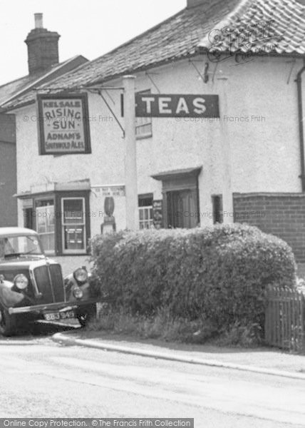 Photo of Saxmundham, The Rising Sun c.1955