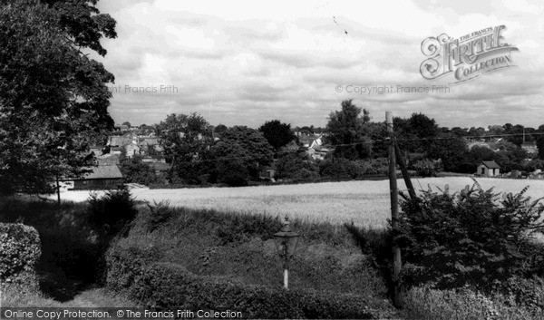 Photo of Saxmundham, View From The Church c.1965