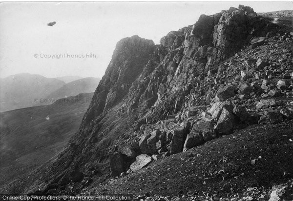 Photo of Scafell Pike, The Pinnacle From Mickledore Chasm 1889