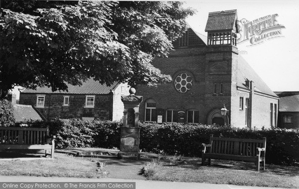 Photo of Scalby, Fountain And Methodist Church c.1965
