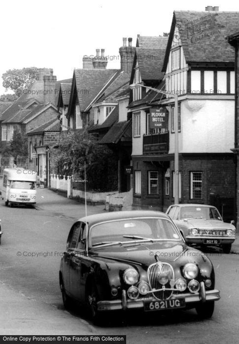 Photo of Scalby, High Street, A Car  c.1965
