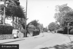 Station Road c.1965, Scalby