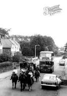 Trotting On High Street c.1965, Scalby