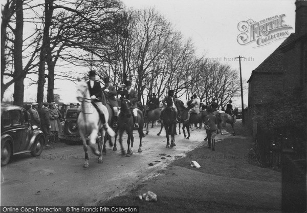 Photo of Scalford, The Scalford Hunt c.1955