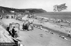 Beach And Promenade, North Bay c.1955, Scarborough