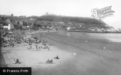 Beach And Town From The South c.1955, Scarborough