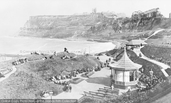 Photo of Scarborough, Clarence Gardens, North Bay c.1890