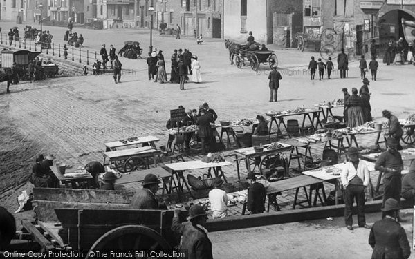 Photo of Scarborough, Fish Market 1890 - Francis Frith