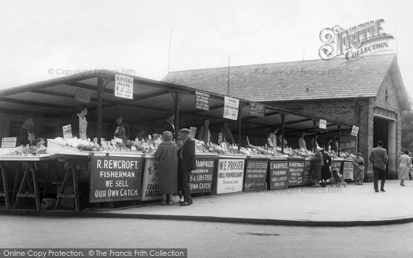 Photo of Scarborough, Fish Market c.1955