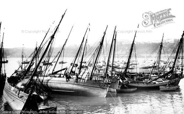 Photo of Scarborough, Fishing Boats 1890