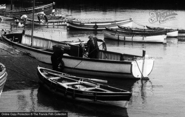 Photo of Scarborough, Fishing Boats In The Harbour c.1955
