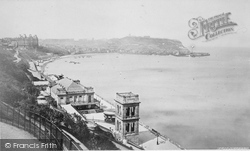 From South Cliff c.1870, Scarborough