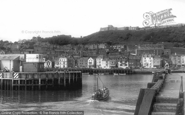 Photo of Scarborough, Harbour Entrance c.1955
