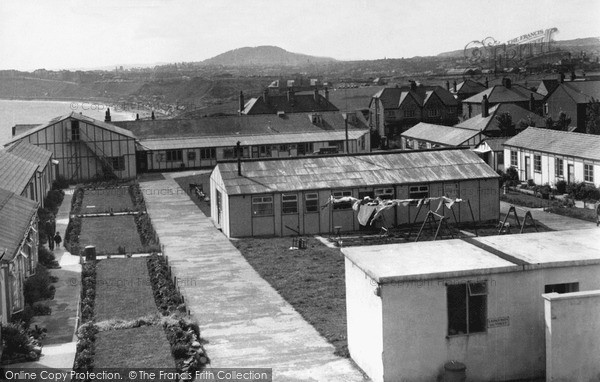 Photo of Scarborough, Holiday Chalets And North Bay c.1955