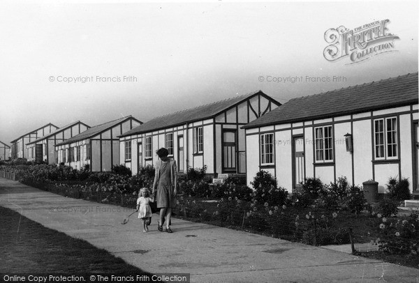 Photo of Scarborough, Holiday Chalets c.1955