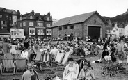 Holidaymakers On The Beach c.1960, Scarborough