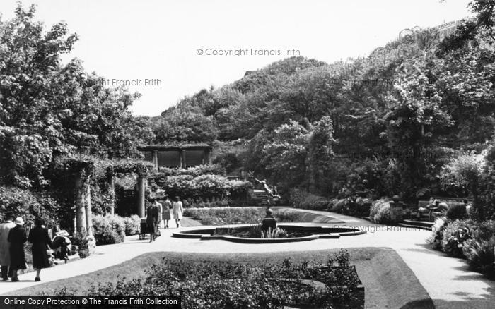 Photo of Scarborough, Italian Gardens c.1955