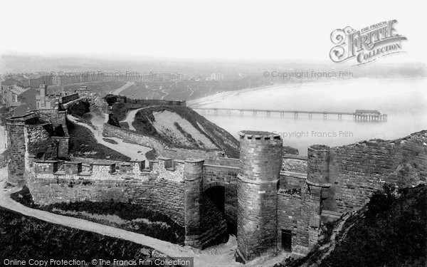 Photo of Scarborough, North Bay From The Castle 1891