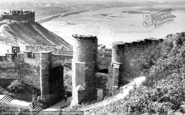 Photo of Scarborough, North Bay From The Castle c.1955