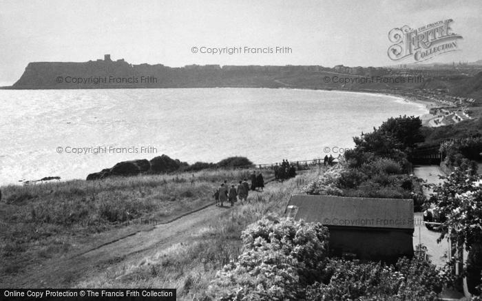 Photo of Scarborough, North Bay From The Holiday Chalets c.1955