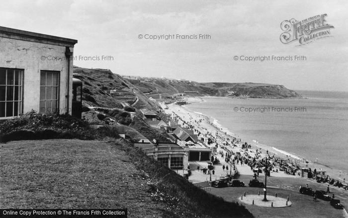 Photo of Scarborough, North Cliffs And Sands c.1955