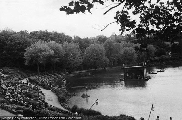 Photo of Scarborough, Peasholm Park, Band Concert c.1955