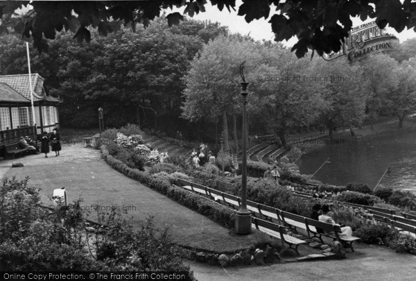 Photo of Scarborough, Peasholm Park c.1955