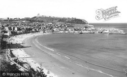 Sands And Harbour c.1955, Scarborough
