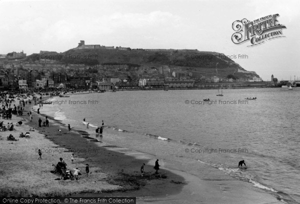 Photo of Scarborough, South Bay And Castle Hill c.1950