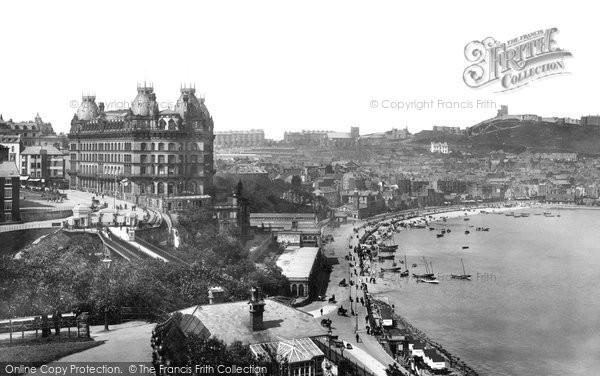 Photo of Scarborough, South Bay And The Grand Hotel 1897
