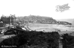 South Bay And The Grand Hotel c.1885, Scarborough