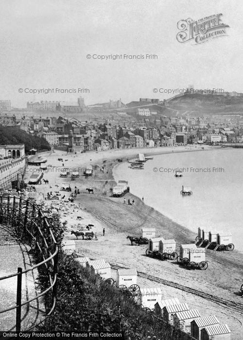 Photo of Scarborough, South Bay c.1873