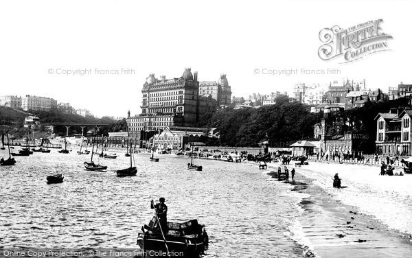 Photo of Scarborough, South Bay From The Harbour 1897