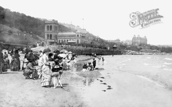 South Bay, The Sands c.1885, Scarborough