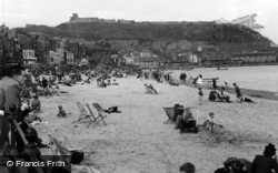 South Bay, The Sands c.1955, Scarborough