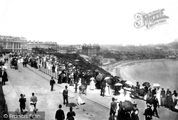 South Cliff, 'church Parade' 1897, Scarborough