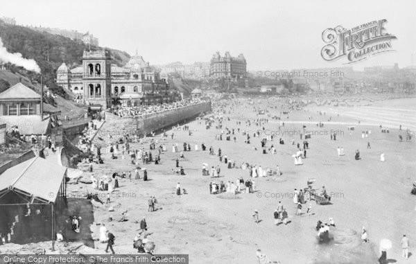 Photo of Scarborough, South Sands c.1900