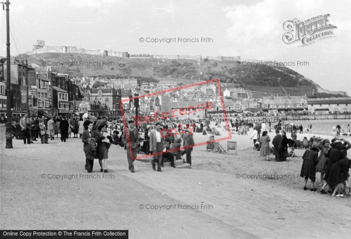 Photo of Scarborough, South Sands c.1955