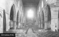 St Martin's Church, Interior 1891, Scarborough