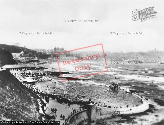 Photo of Scarborough, The Bathing Pool c.1935