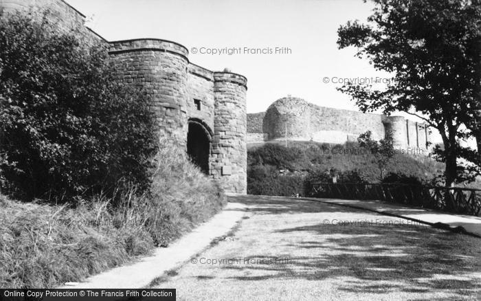 Photo of Scarborough, The Castle 1953